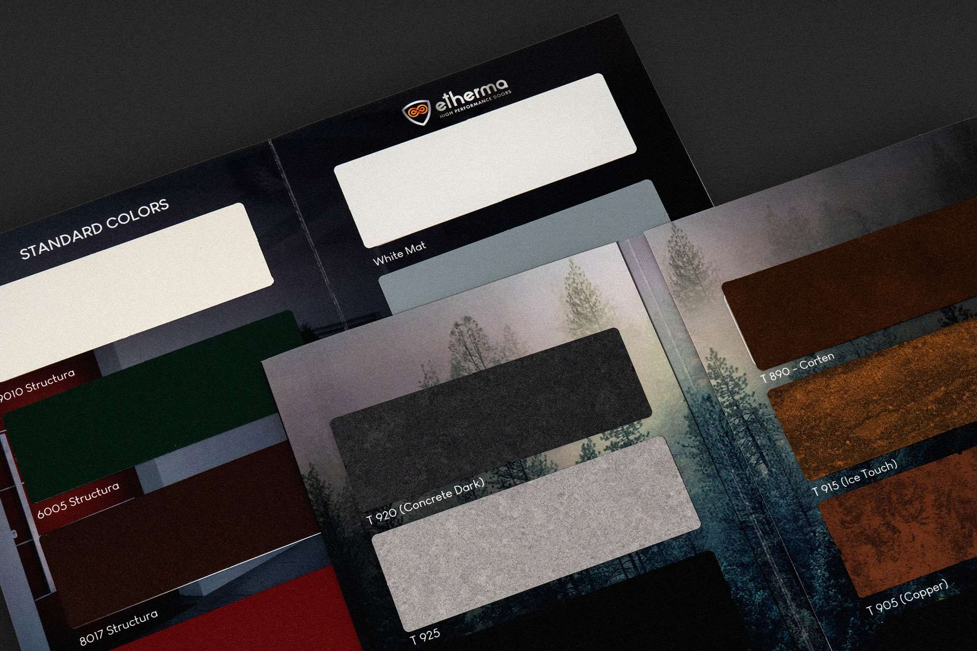 Mockup grafica etherma